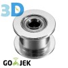 Reprap 3D Printer Idler Pulley GT2 Toothless 18 mm Shaft 5 mm